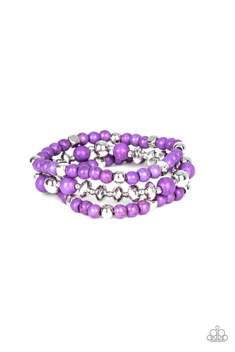 Mountain Artist - Purple - Bracelet - Slinky