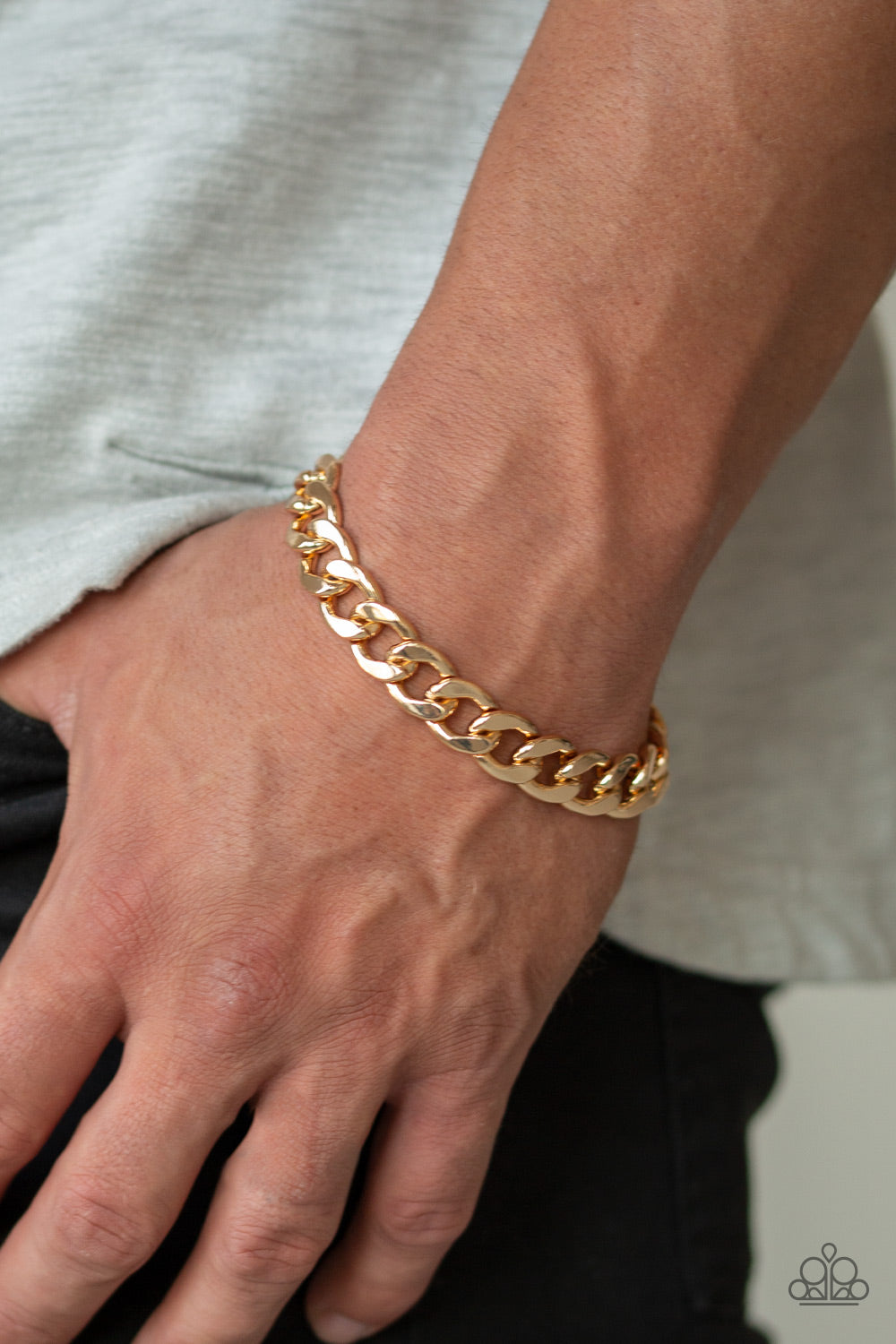 Leader Board - Gold - Mens -Bracelet