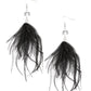 Feathered Flamboyance - Black