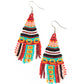 Beaded Bohemian- Red
