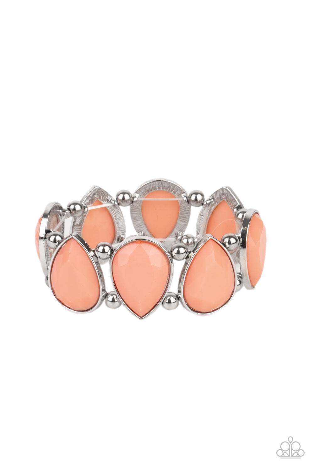 Flamboyant Tease - Orange - Bracelet- Teardrop