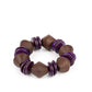 Bermuda Boardwalk - Purple - Wood = Brown