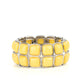 Paparazzi Accessories - Double The DIVA-ttitude - Yellow - Bracelet