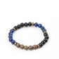 Petrified Powerhouse - Blue - Beaded - Unisex