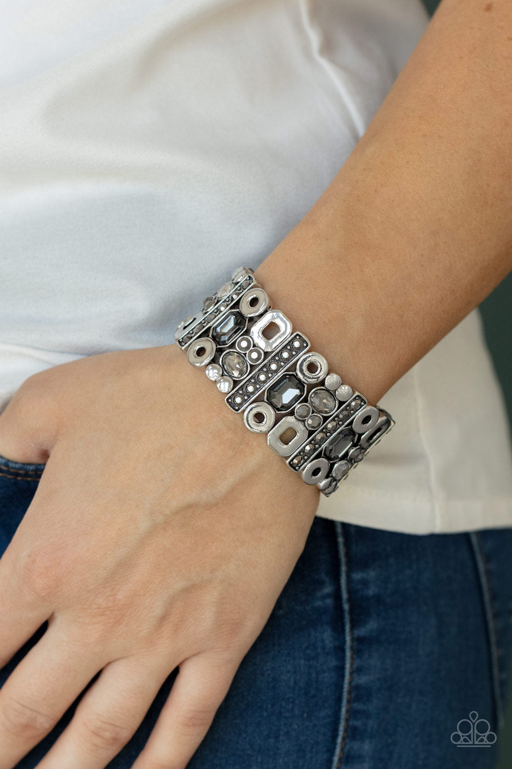 Dynamically Diverse - Silver - Gunmetal - Bling
