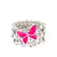 All FLUTTERED Up - Pink